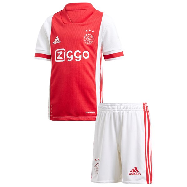 Maillot Football Ajax Domicile Enfant 2020-21 Rouge